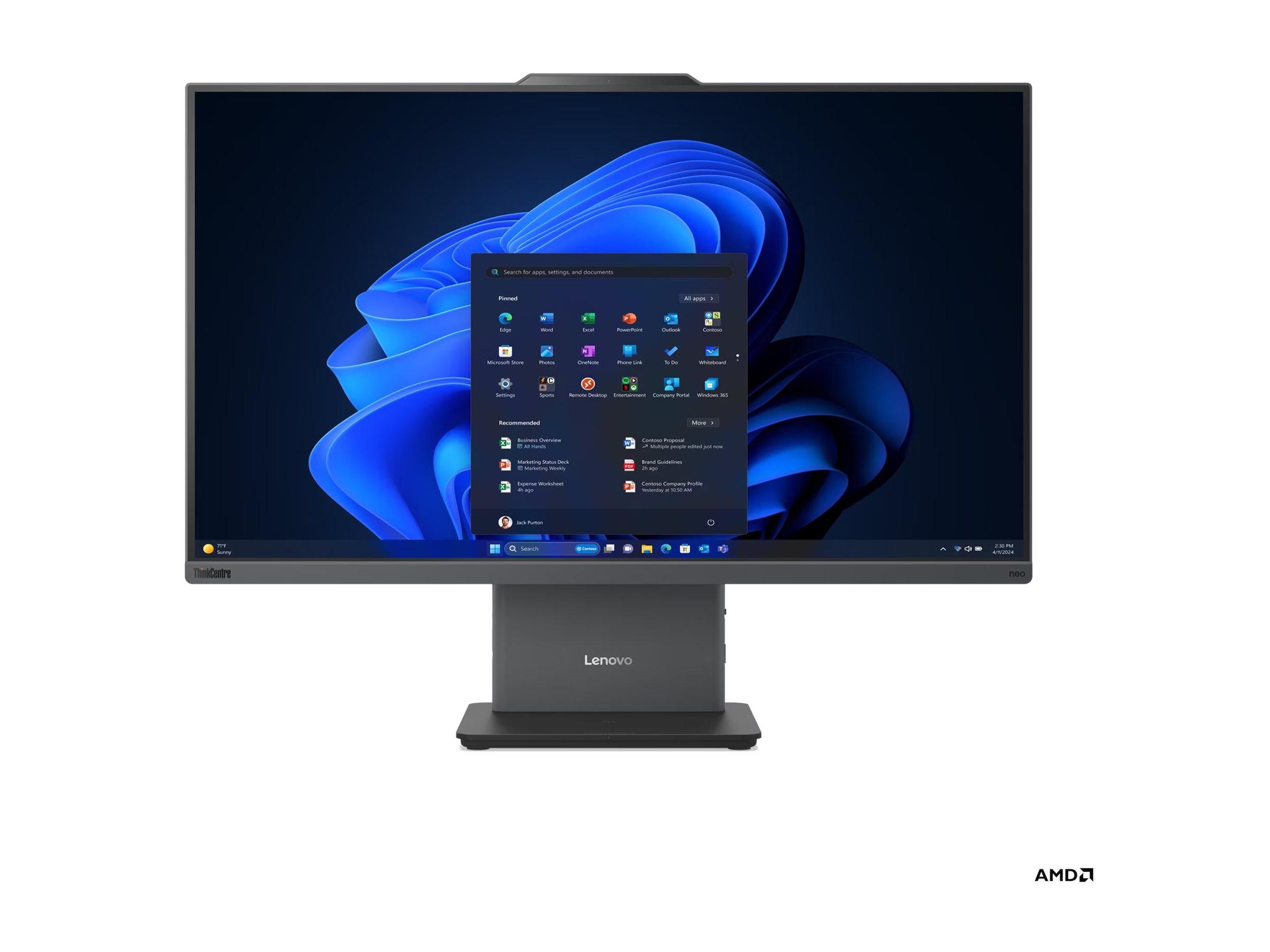 Lenovo ThinkCentre neo 55a 24 Gen 6 13FA - All-in-One (Komplettlsung)