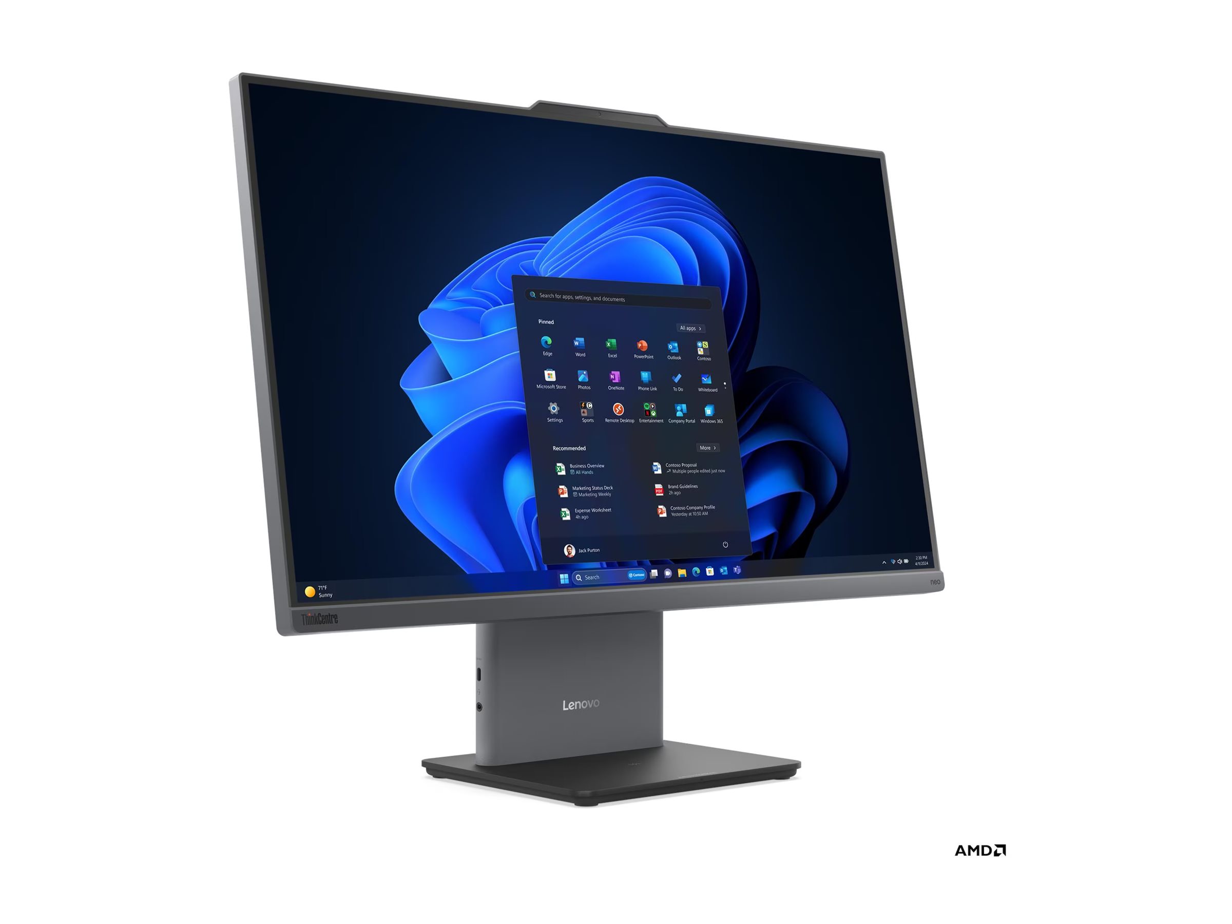 Lenovo ThinkCentre neo 55a 24 Gen 6 13FA - All-in-One (Komplettlsung)