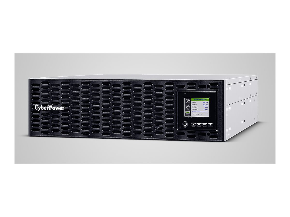 CyberPower OL6KERTHDL uninterruptible power supply (UPS) Double-conversion (Online) 6 kVA 6000 W 10 AC outlet(s)