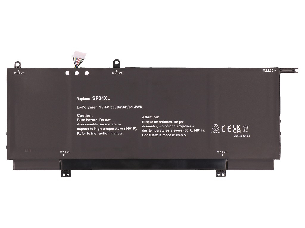 2-power Main Battery Pack HP Spectre X360 13-AP0000xx - Batterie - 59 mAh