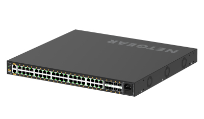 NETGEAR GSM4248P-100EUS switch Gestionado L2/L3/L4 Gigabit Ethernet (10/100/1000) Energa sobre Ethernet (PoE) Negro