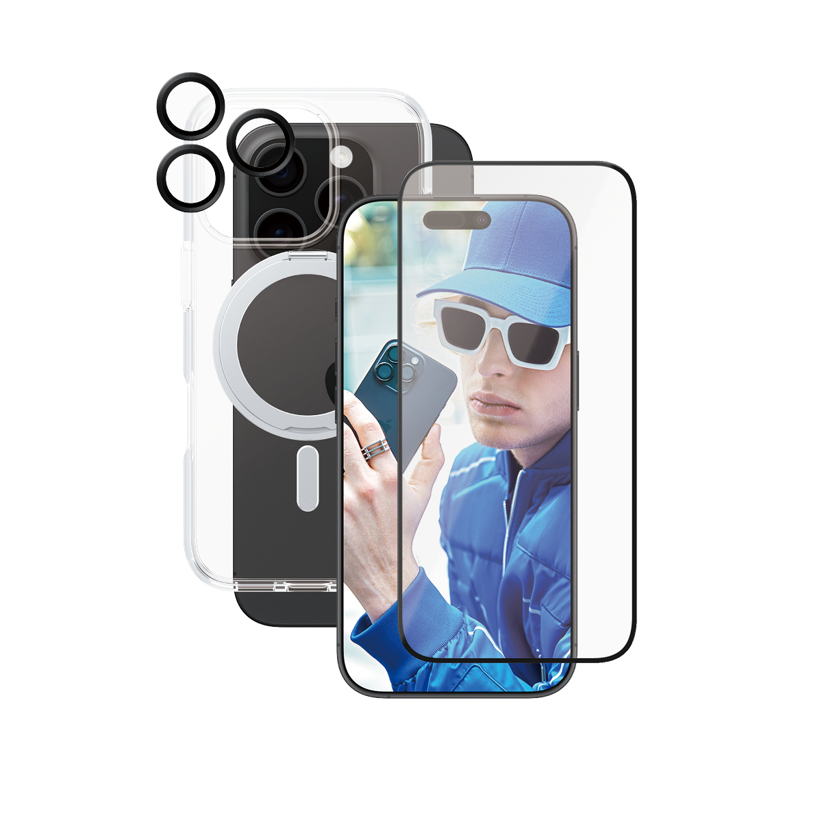 PanzerGlass CARE by PanzerGlass - 3-in-1 Schutzpacket - hintere
