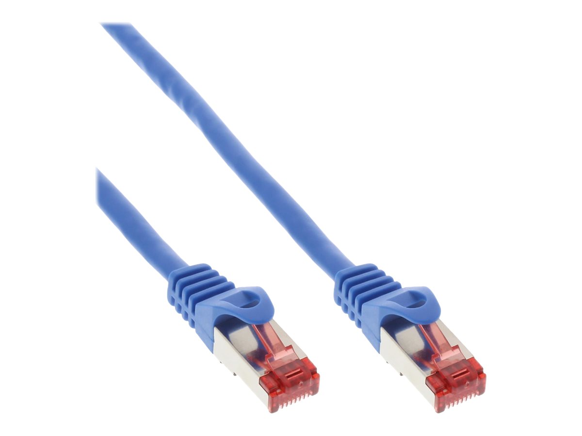 InLine B-76411B c�ble de r�seau Bleu 1 m Cat6 S/FTP (S-STP)