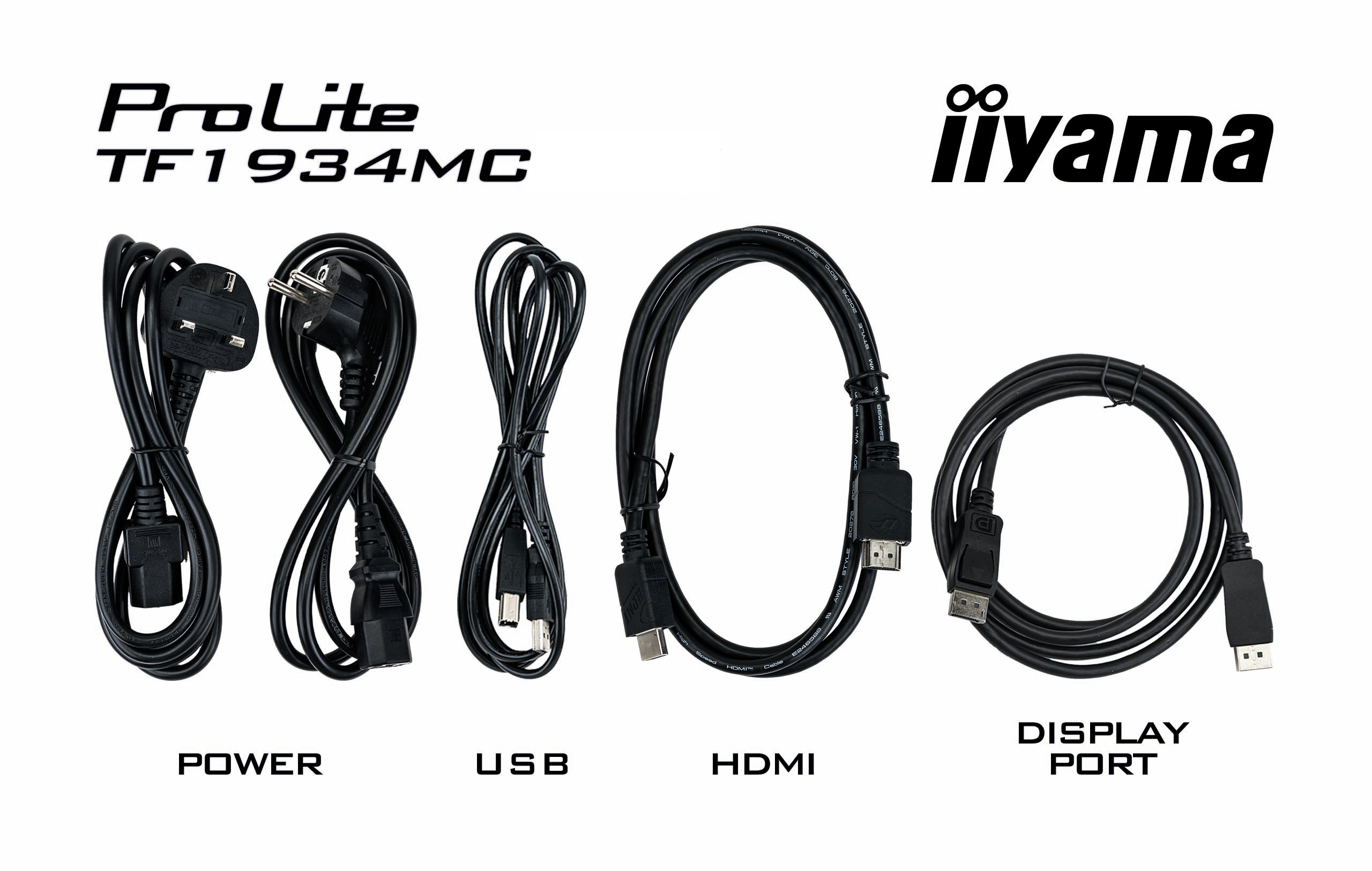 Iiyama ProLite TF1934MC-B7X - LED-Monitor - 48 cm (19)