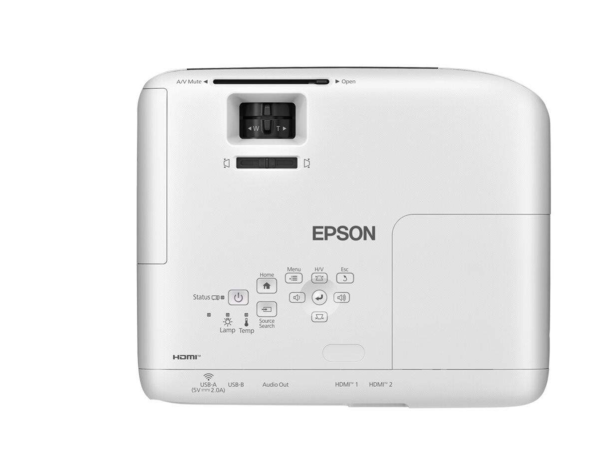 Epson EB-FH08 - 3-LCD-Projektor - tragbar - 3600 lm (wei�)