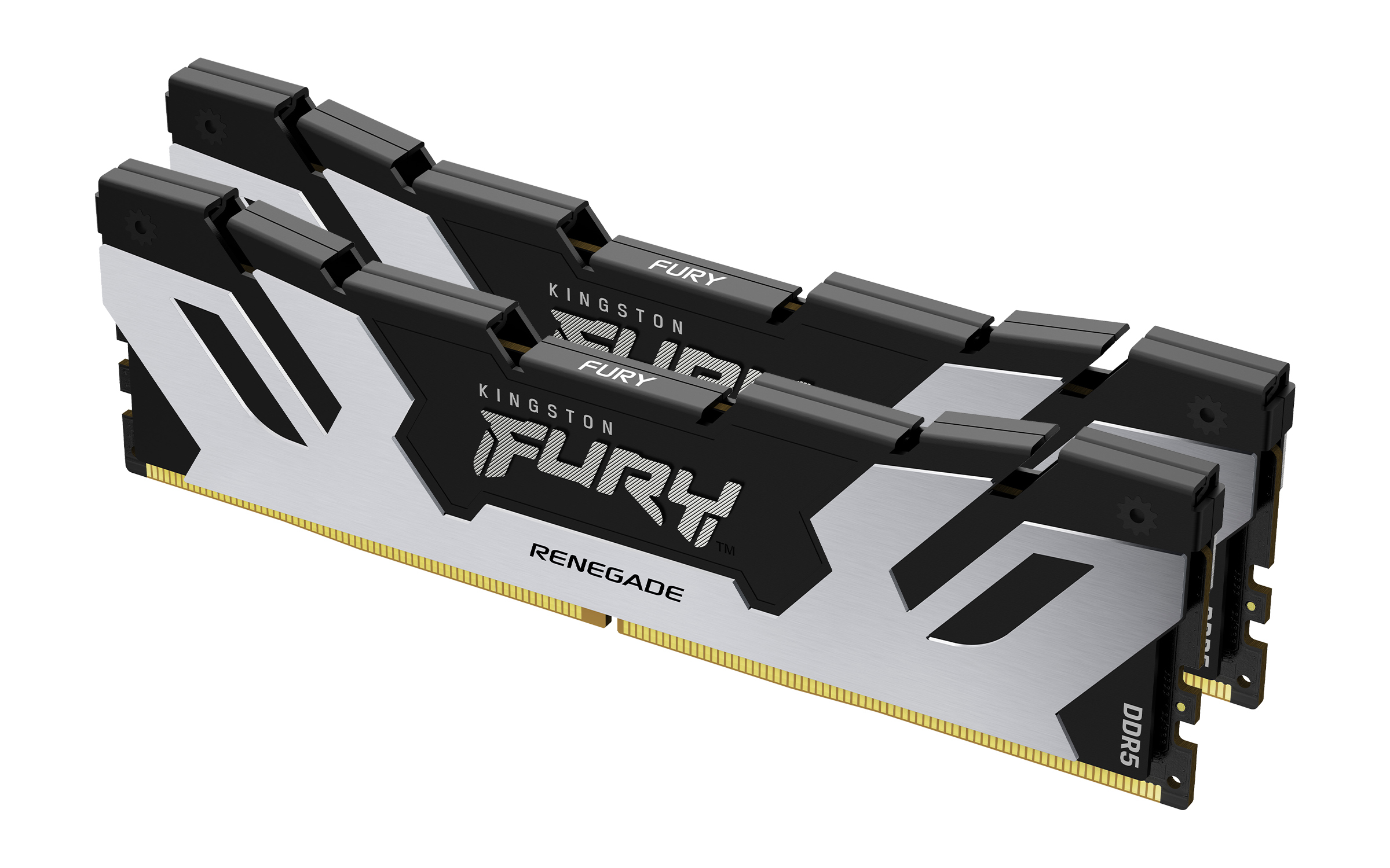 Kingston 96GB 6000MT/s DDR5 CL32 DIMM Kit of 2 FURY Renegade Silve - 96 GB - DDR5