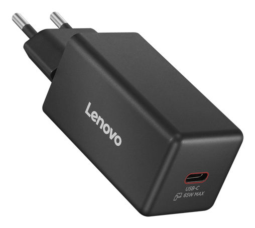 Lenovo Netzteil - GaN - 65 watt (USB-C) - Schwarz
