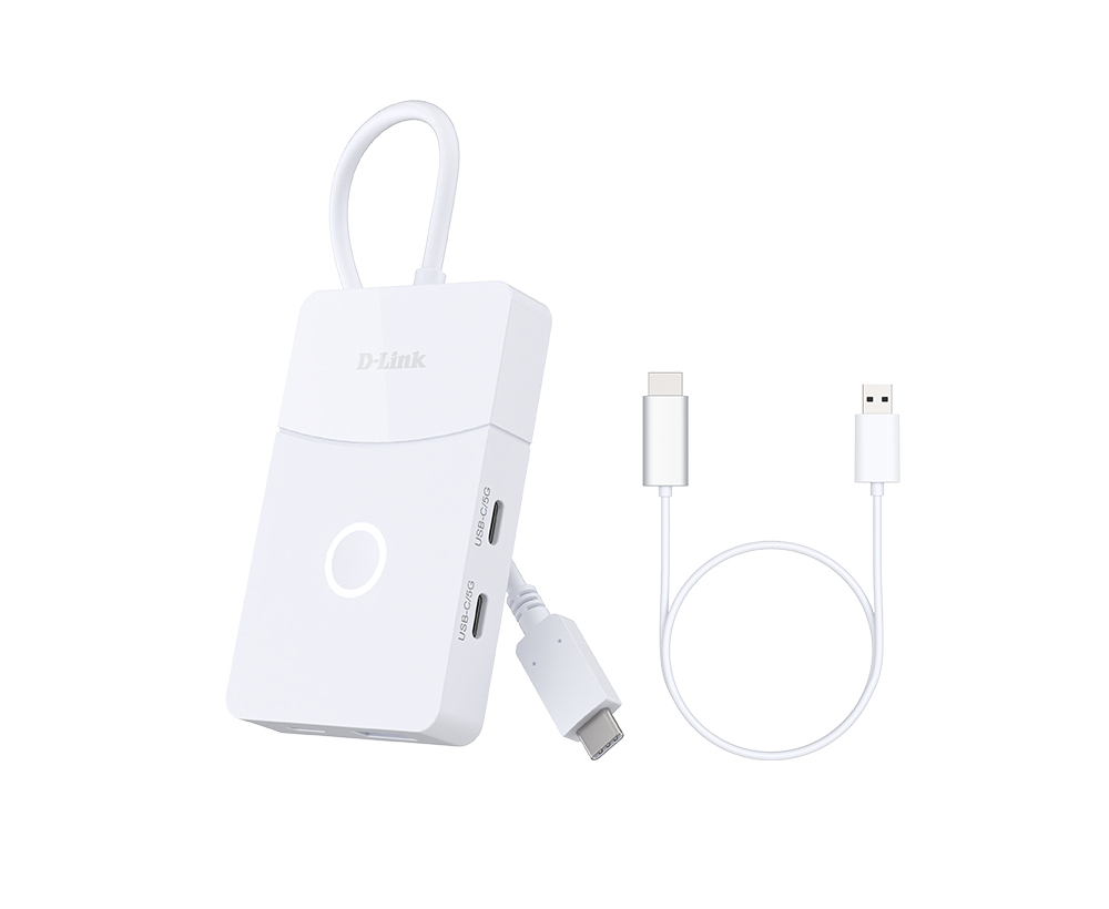 D-Link DUP-501 - Dockingstation - USB-C - 2 x