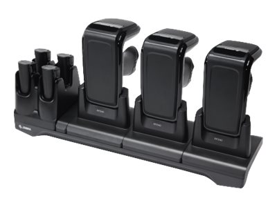 Zebra CRD3S4T-RFD49-UNIV-CHG-1R cargador de dispositivo m�vil Negro Interior