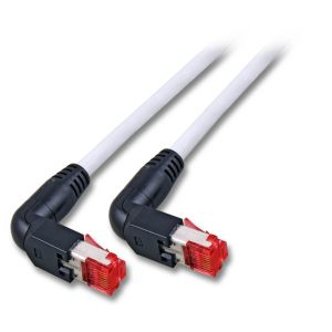 EFB Elektronik RJ45 90�S/STP Cat6 cavo di rete Grigio 1 m Cat7 S/FTP (S-STP)