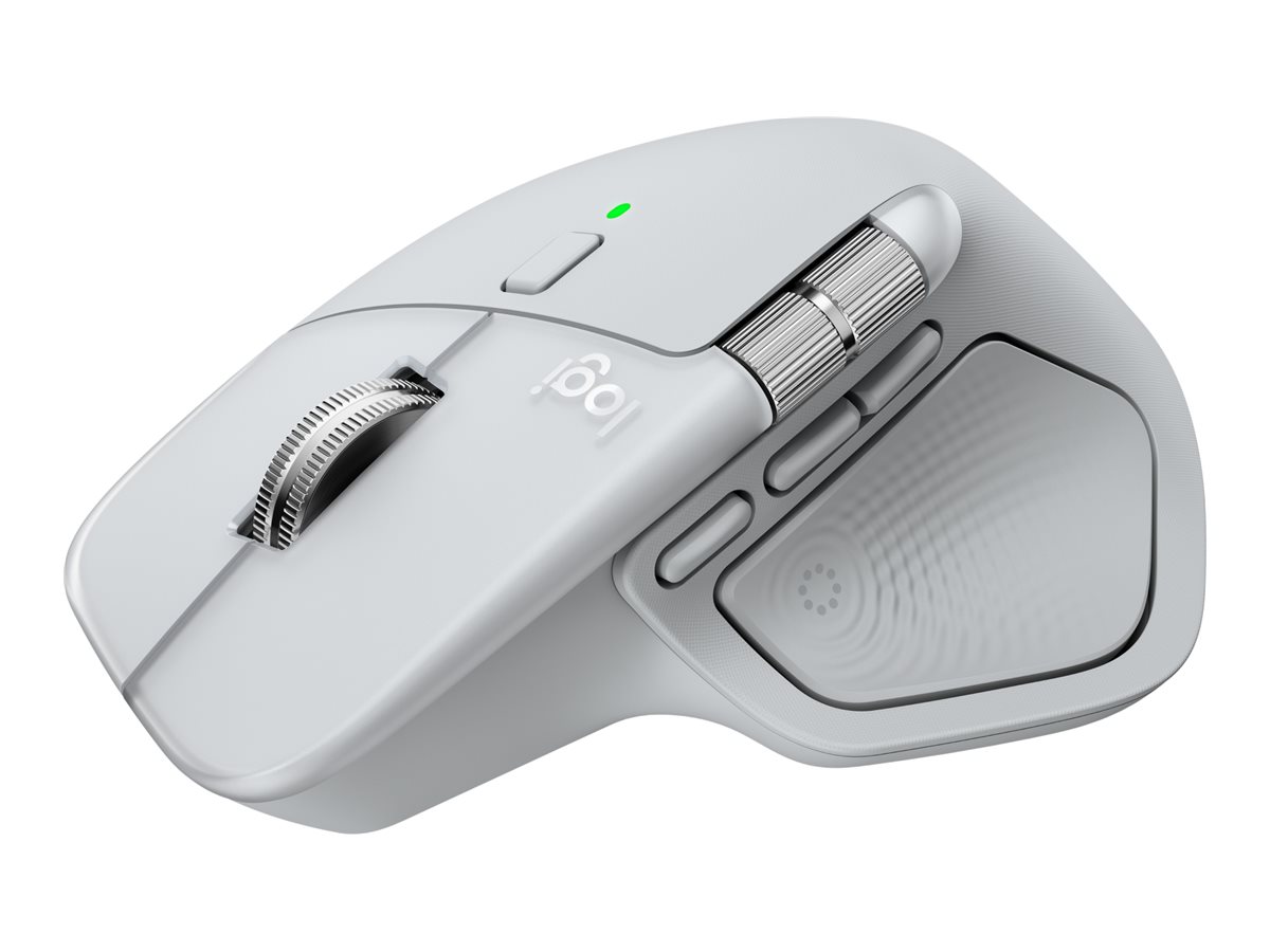 Logitech MX Master 4 for Mac - Maus - 8 Tasten - kabellos - Bluetooth, 2.4 GHz - kabelloser Empf�nger (USB)
