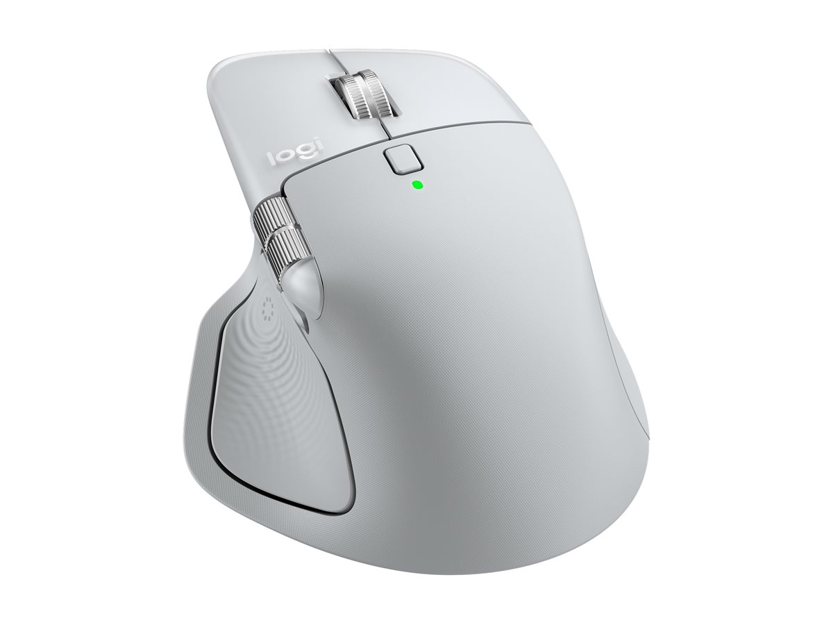 Logitech MX Master 4 for Mac - Maus - 8 Tasten - kabellos - Bluetooth, 2.4 GHz - kabelloser Empf�nger (USB)