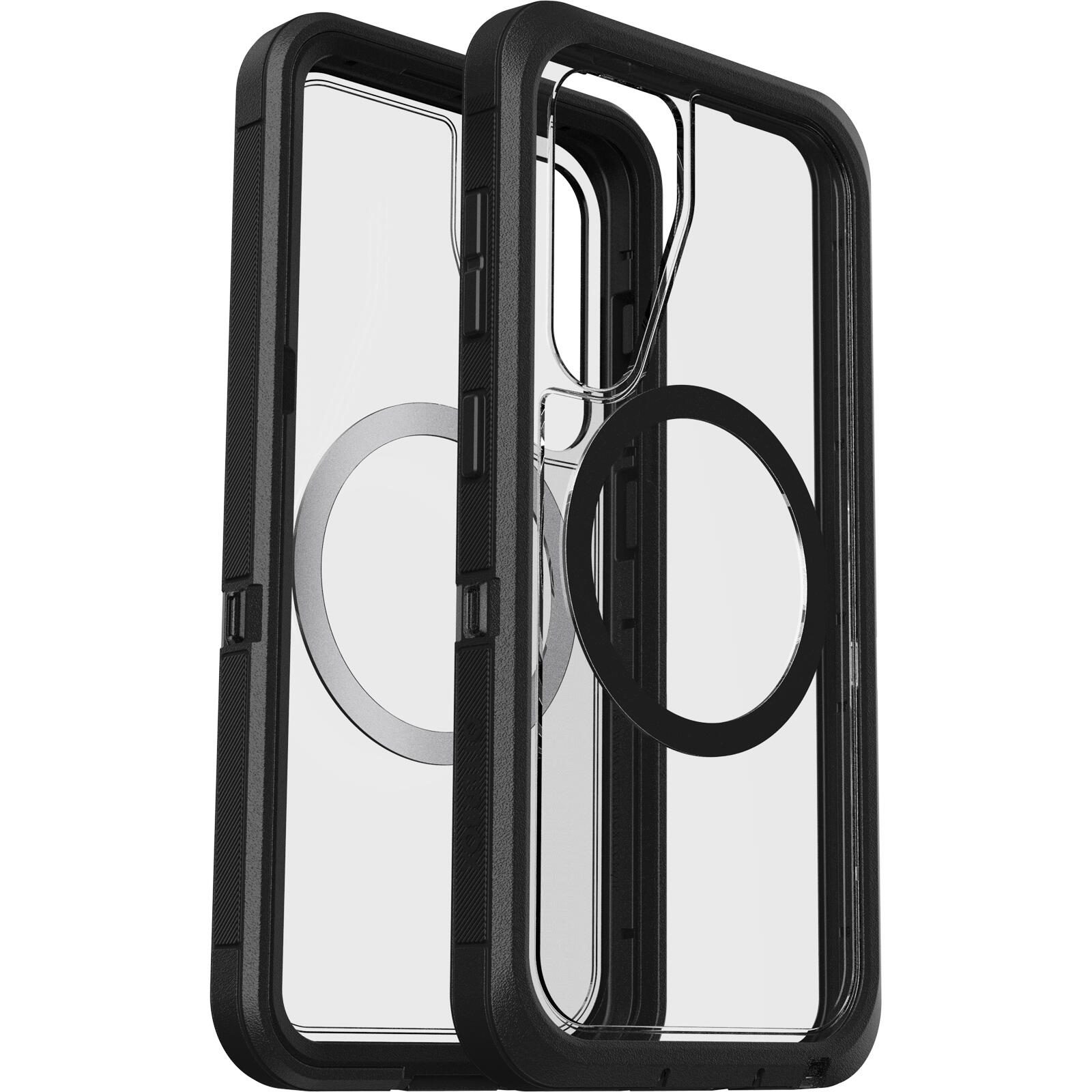 OtterBox Defender XT Clear Magnets Galaxy S25 -clear/black