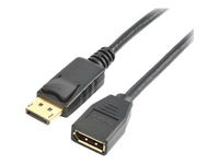 PROKORD DP-DP 0047 - 0,5 m - DisplayPort - DisplayPort - Mnnlich - Weiblich - Schwarz