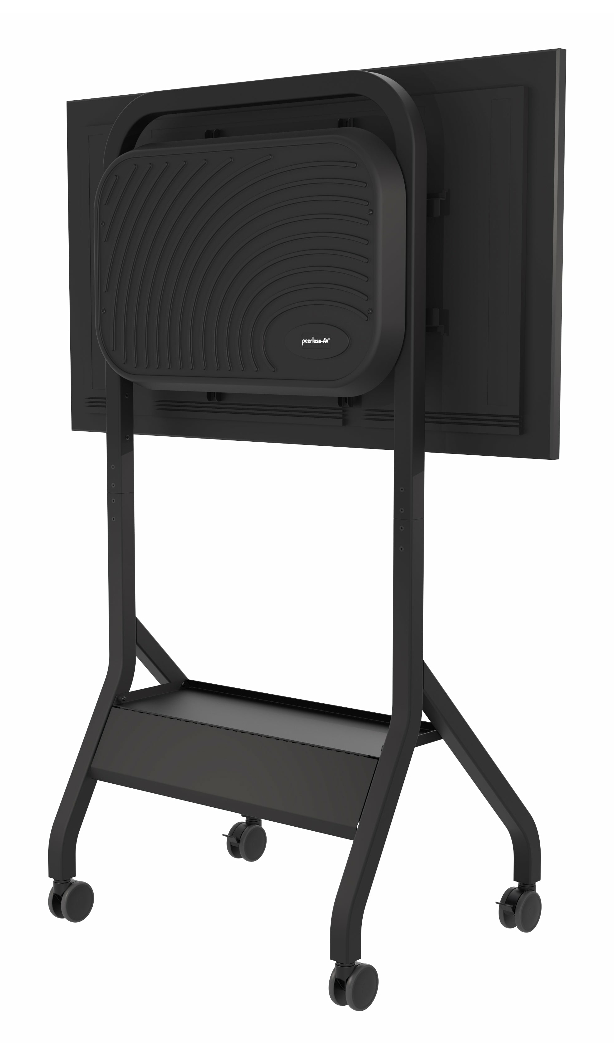 Peerless Rollwagen Trolley mit Ablage fr Displays bis 190.5cm 75Zoll 56kg VESA