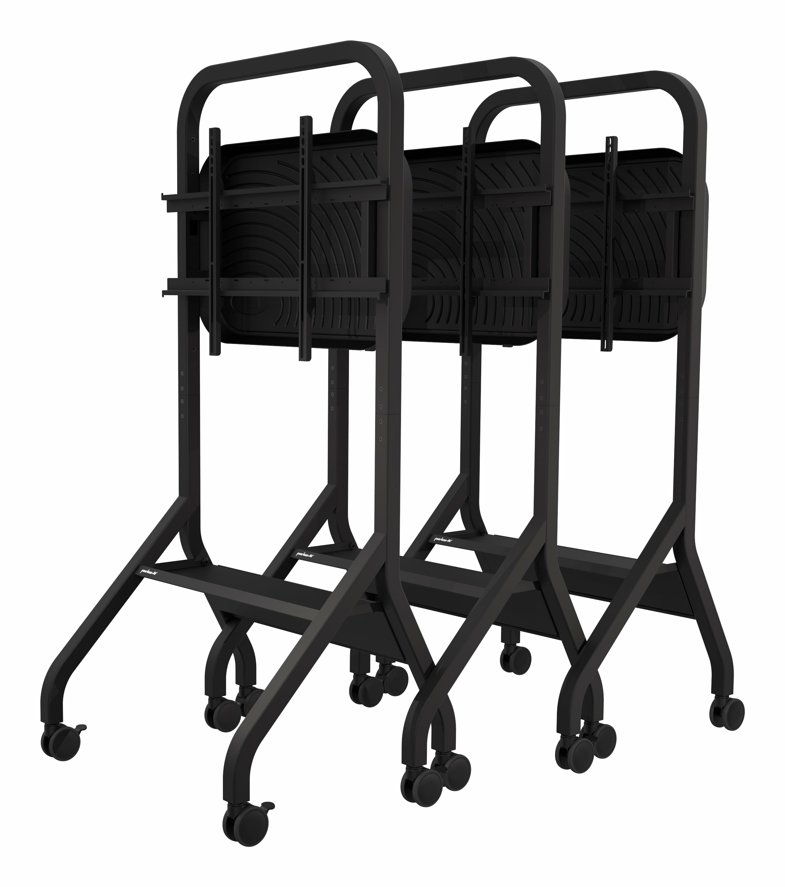 Peerless Rollwagen Trolley mit Ablage fr Displays bis 190.5cm 75Zoll 56kg VESA