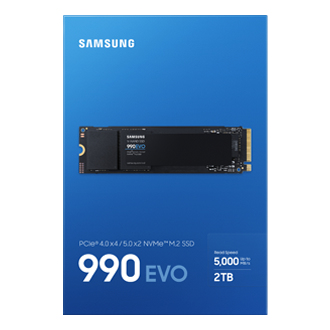 Samsung Internal SSD 990 EVO M.2 NVME 2TB