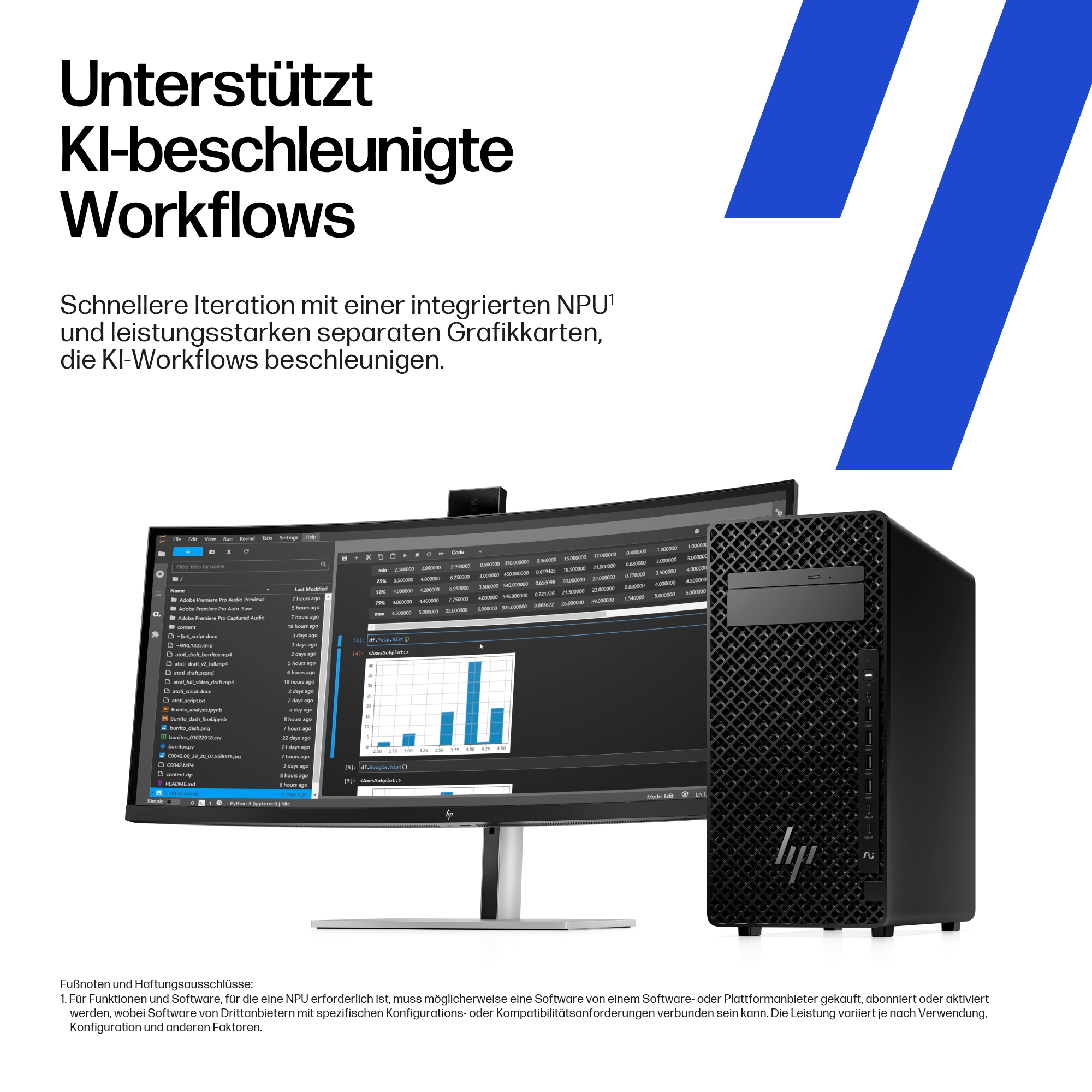 HP Workstation Z2 G1i - Tower - 4U - 1 x Core Ultra 9 285K / 3.7 GHz