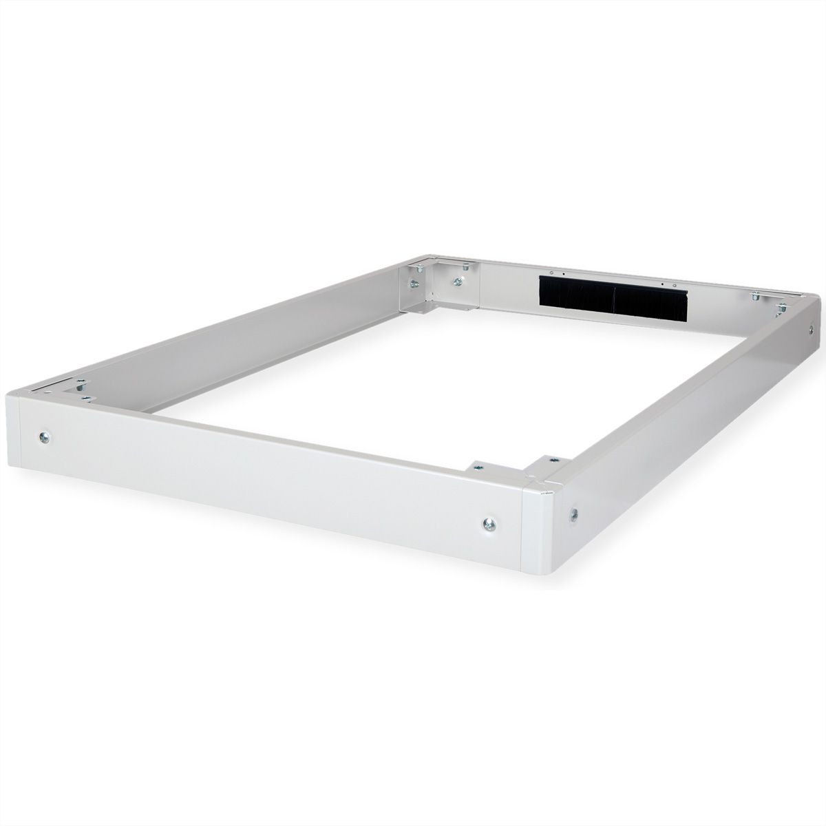 ROLINE Rack-Basis - 800 x 1200 mm (B x T) - Hellgrau, RAL 7035 - 48.3 cm (19)