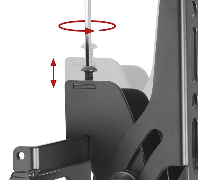 B-TECH BT8432 Hook On LCD Wall Mount - Befestigungskit (Wandbefestigung, Wandmontage)
