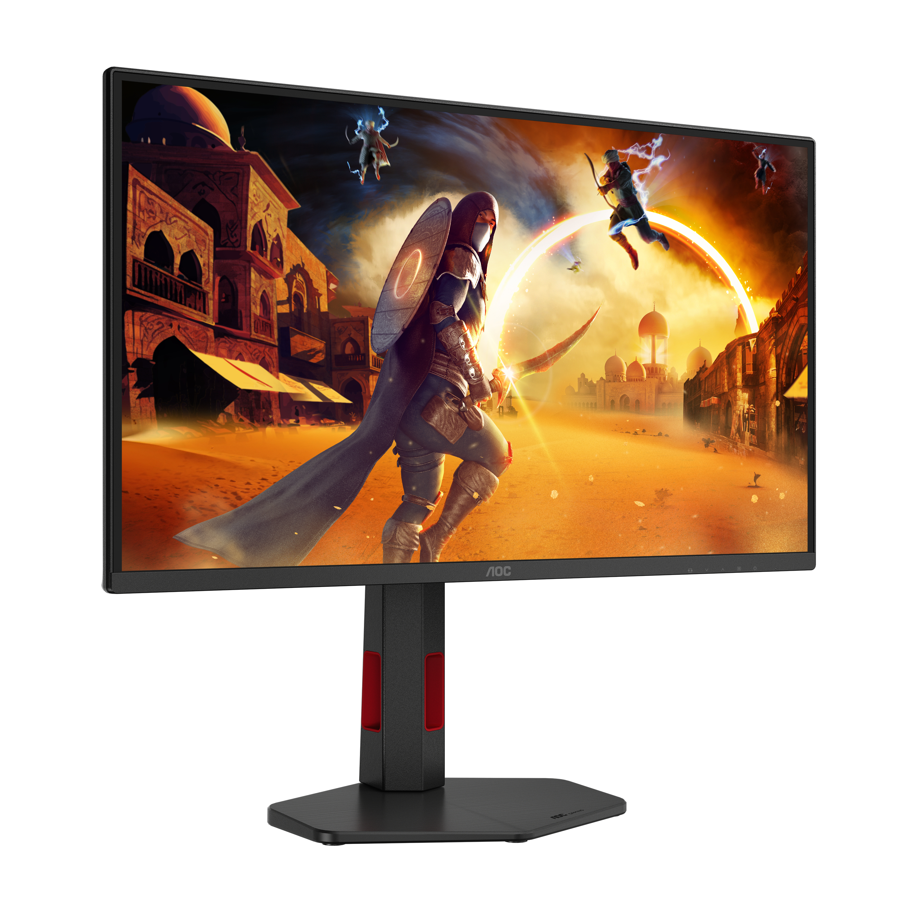 AOC G4 Q25G4SR computer monitor 62.2 cm (24.5) 2560 x 1440 pixels Quad HD LED Black, Red