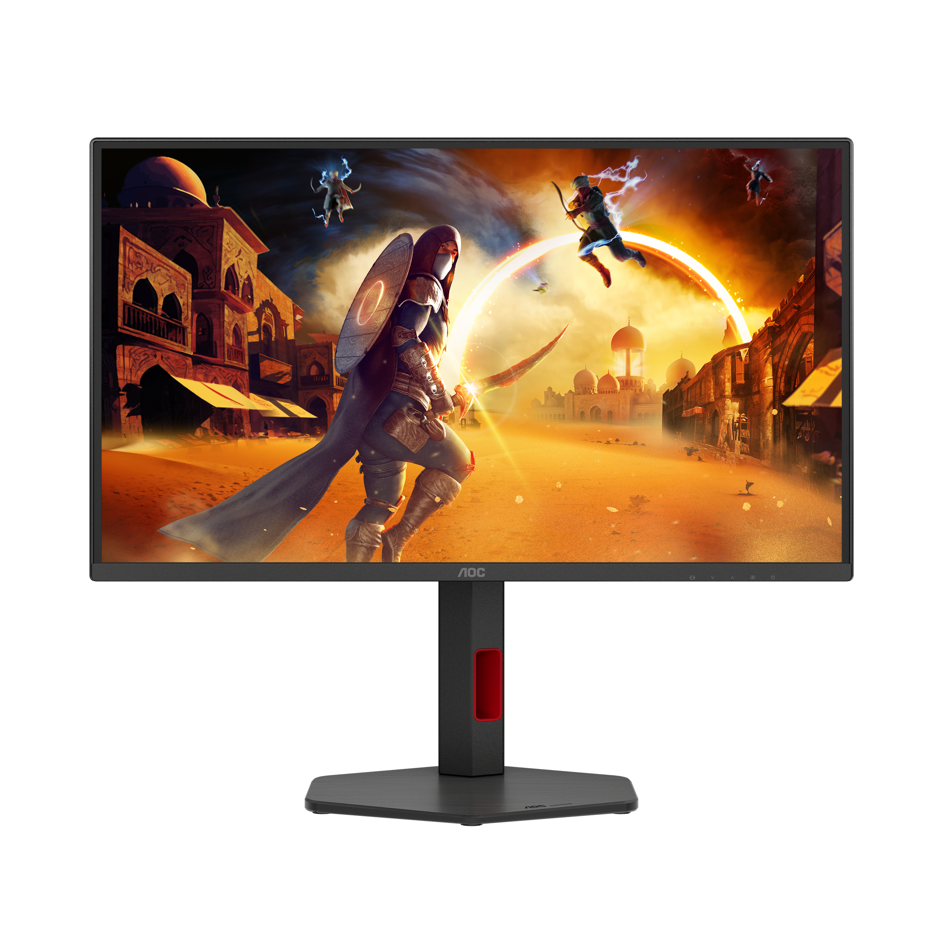 AOC G4 Q25G4SR computer monitor 62.2 cm (24.5) 2560 x 1440 pixels Quad HD LED Black, Red