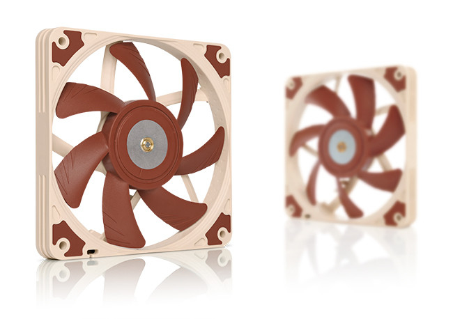 Noctua NF-A12x15 FLX Boitier PC Ventilateur 12 cm Beige, Marron