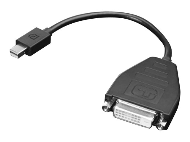 Lenovo 0B47090 video cable adapter 0.2 m Mini-DisplayPort SL-DVI Black