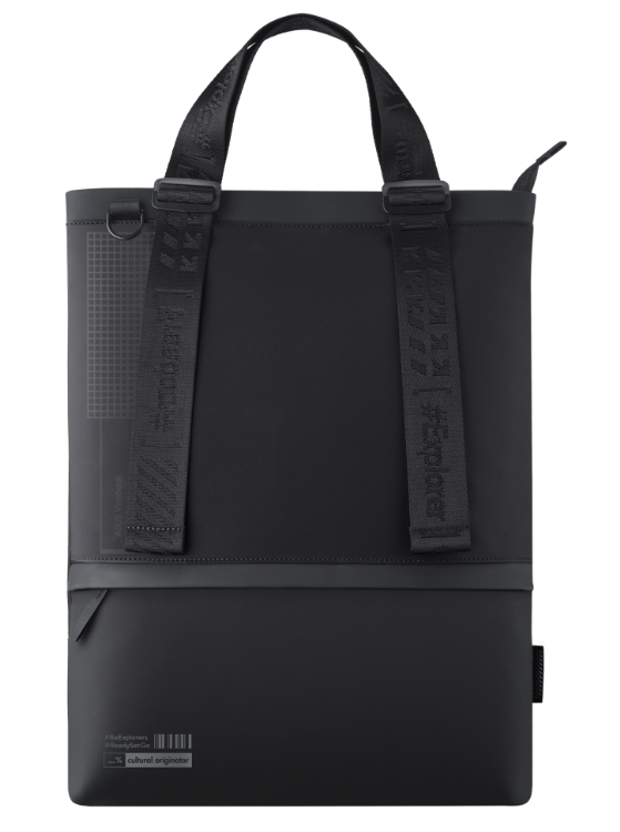 ASUS Vivobook 3-in-1 Bag mochila Mochila de senderismo Negro Cuero, Poli�ster