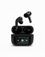 Gembird Austias BT TWS su LCD display ir Active Noise Cancelling Juodas - Kopfhrer - 20 KHz