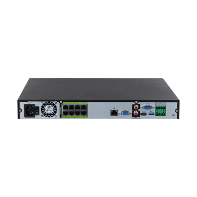 Dahua Technology WizSense DHI-NVR5208-8P-EI Grabadore de v�deo en red (NVR) 1U Negro