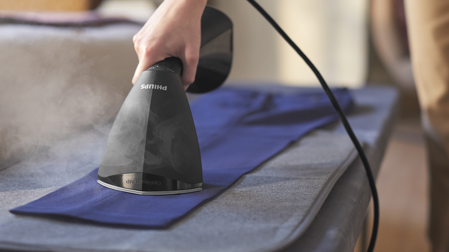 Philips 8000 series GC800/80 steam cleaner Portable steam cleaner 0.23 L 1600 W Black, Silver