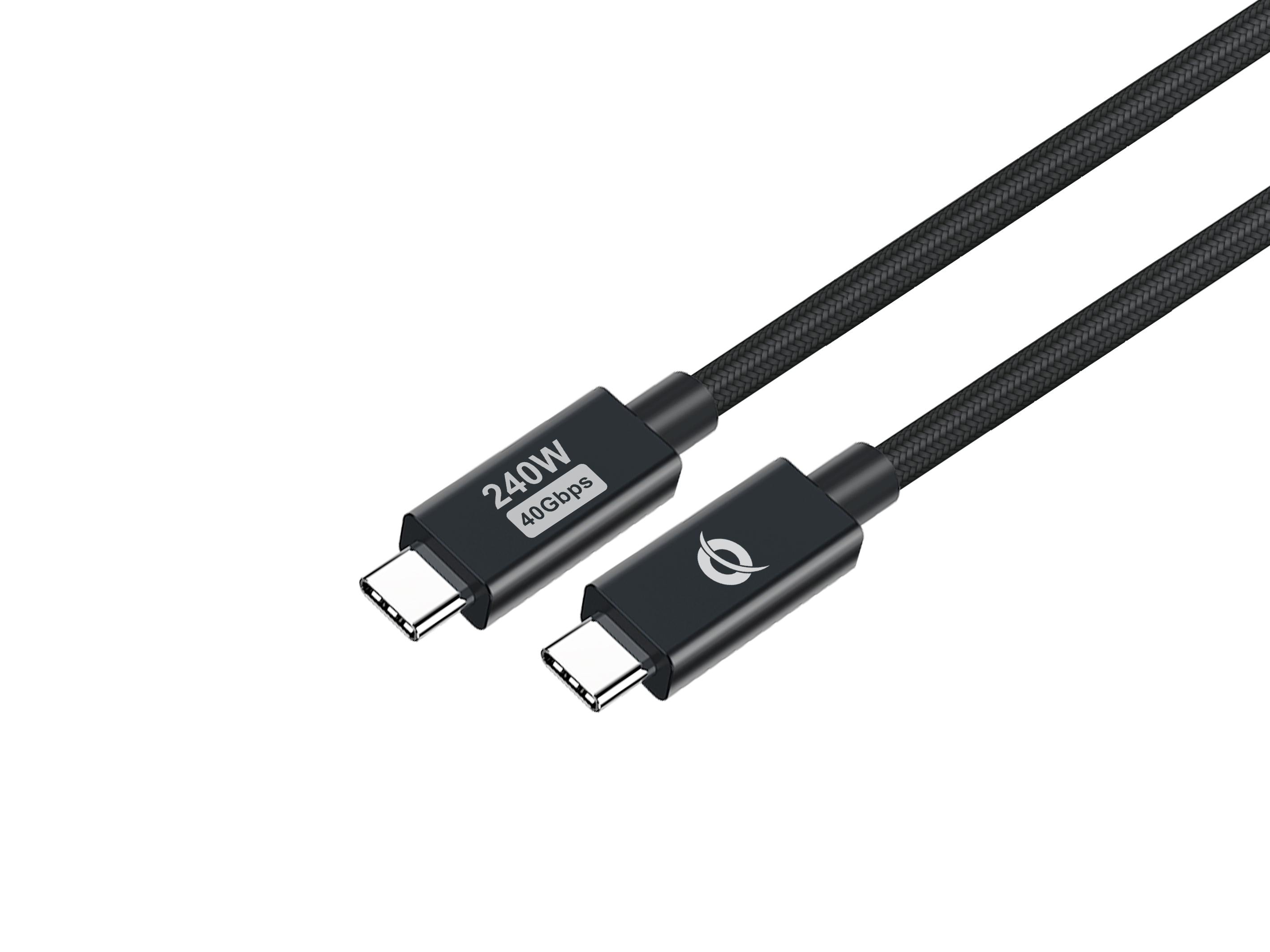 Conceptronic ETTA04B20 c�ble USB USB4 Gen 3x2 2 m USB C Noir