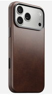 Nomad Traditional Leather Case iPhone 17 Pro Max Rustic Brown H