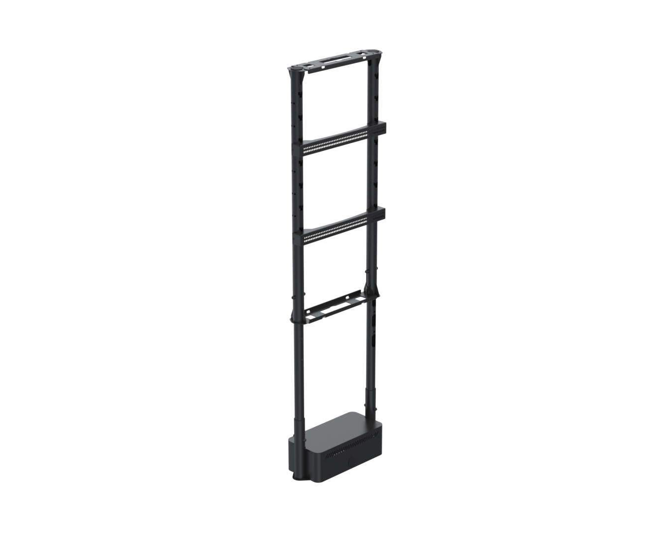 Ergonomic Solutions SpacePole Digital Signage Height adjustable in-window mount for portrait screens up to 75 (up to VESA 400x600)