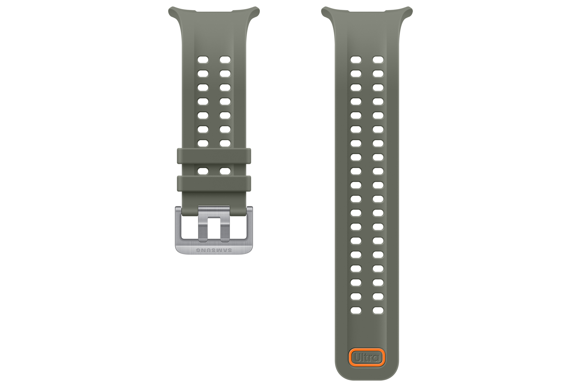 Samsung Marine Band (S/M/L) for Galaxy Watch Ultra2 Oliva