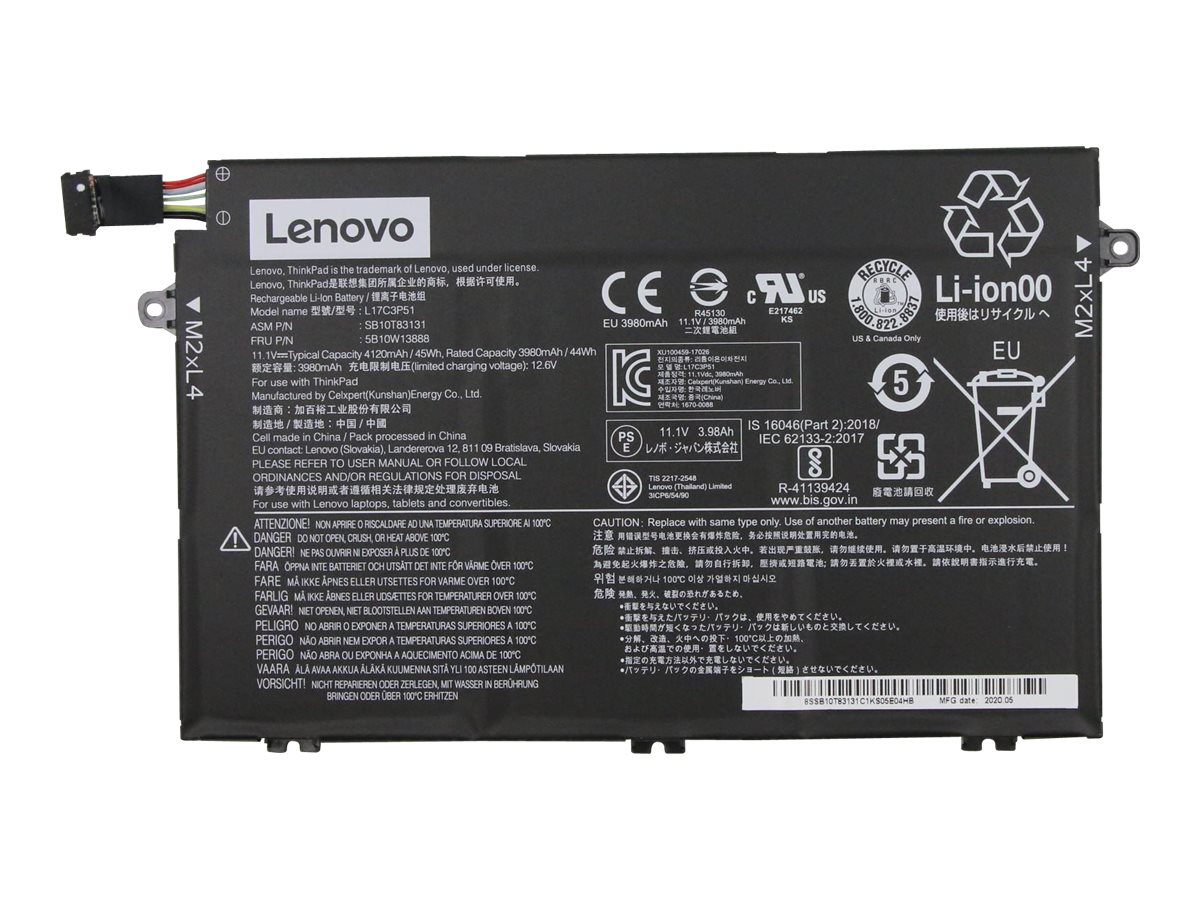 Lenovo Celxpert - Laptop-Batterie - Lithium-Ionen - 3 Zellen