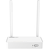 TOTOLINK N300RT V4 - Wi-Fi 4 (802.11n) - Einzelband (2,4GHz) - Eingebauter Ethernet-Anschluss - Wei - Tabletop-Router