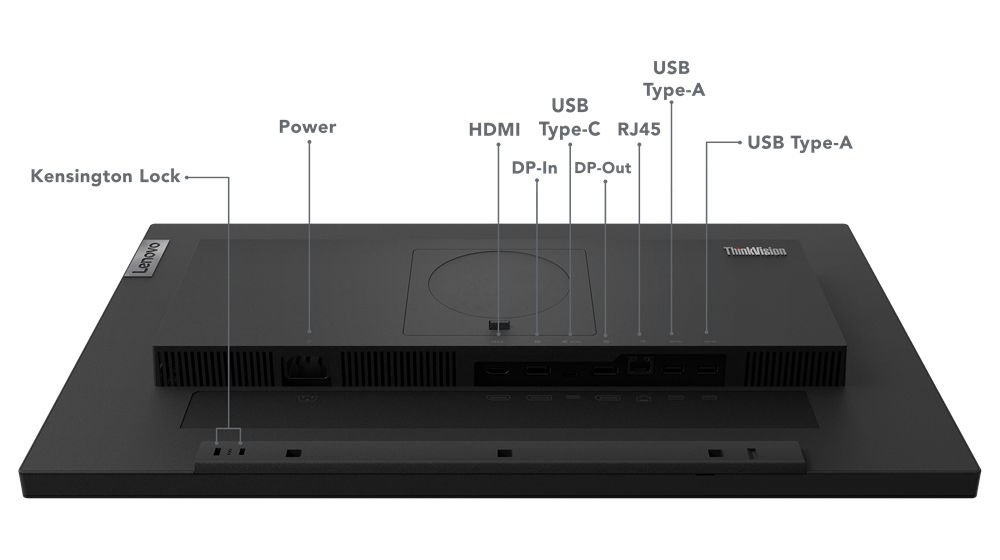 Lenovo T24M-29 23.8IN IPS FHD - Flachbildschirm (TFT/LCD) - 1.000:1