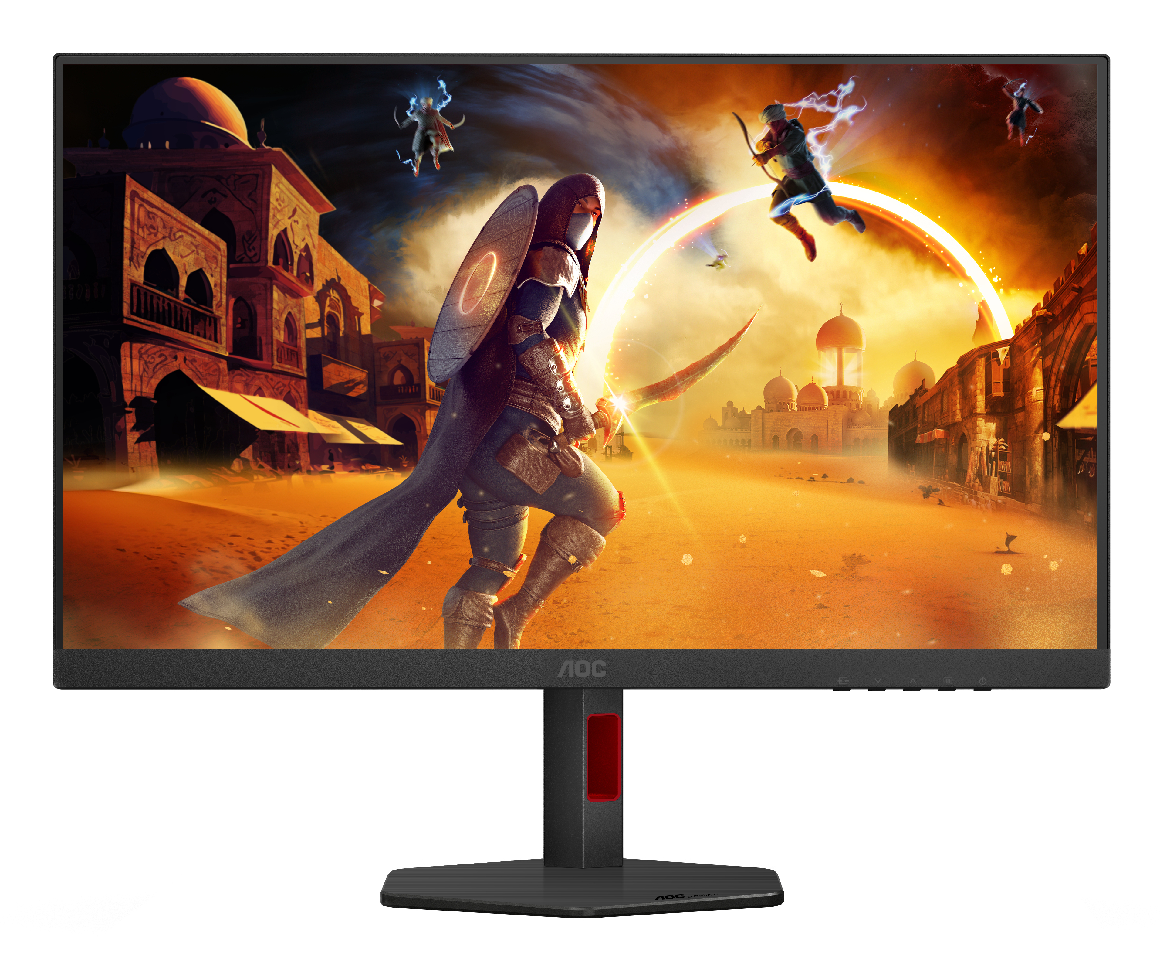 AOC G4 Q27G4SRU computer monitor 68.6 cm (27) 2560 x 1440 pixels Quad HD LED Black, Red