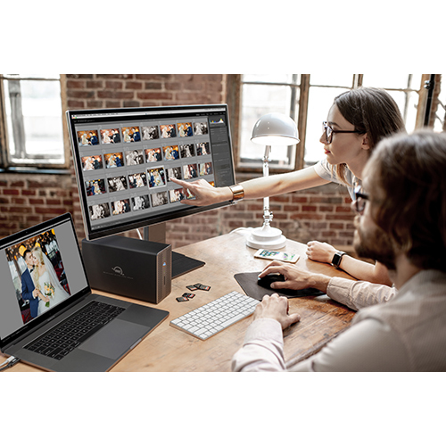 OWC Mercury Elite Pro Dock - Festplatten-Array - 0 Sch�chte (SATA-600)