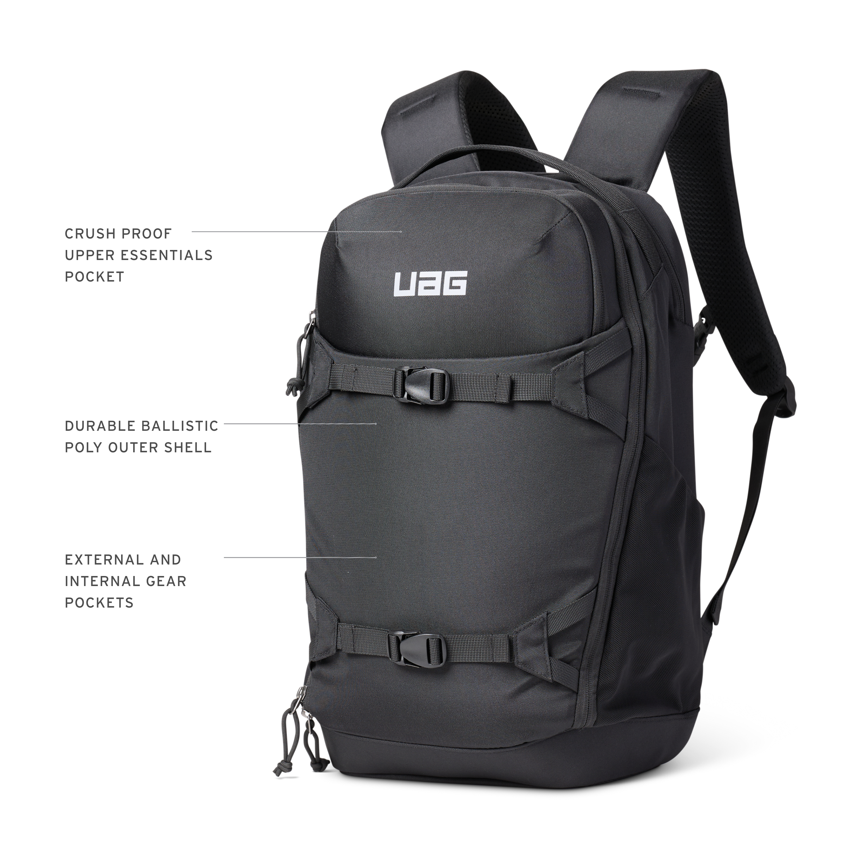 Urban Armor Gear 98418611V4040 mochila Mochila informal Negro