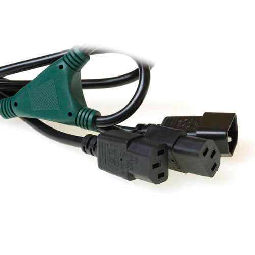 ACT Netz-Splitter - IEC 60320 C14 zu power IEC 60320 C13