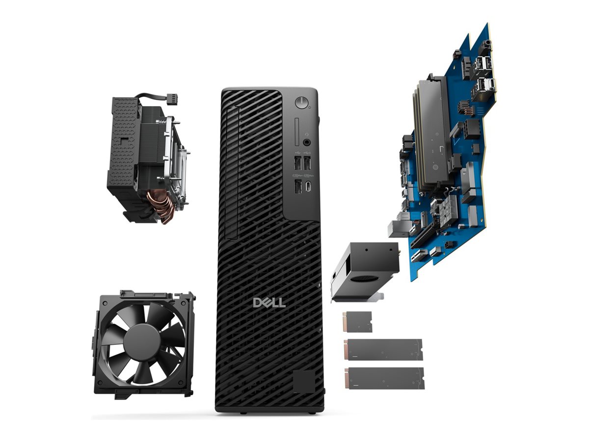 DELL Pro Max FCS1250 Intel Core Ultra 5 245 16 GB DDR5-SDRAM 512 GB SSD Windows 11 Pro Slim PC PC Nero