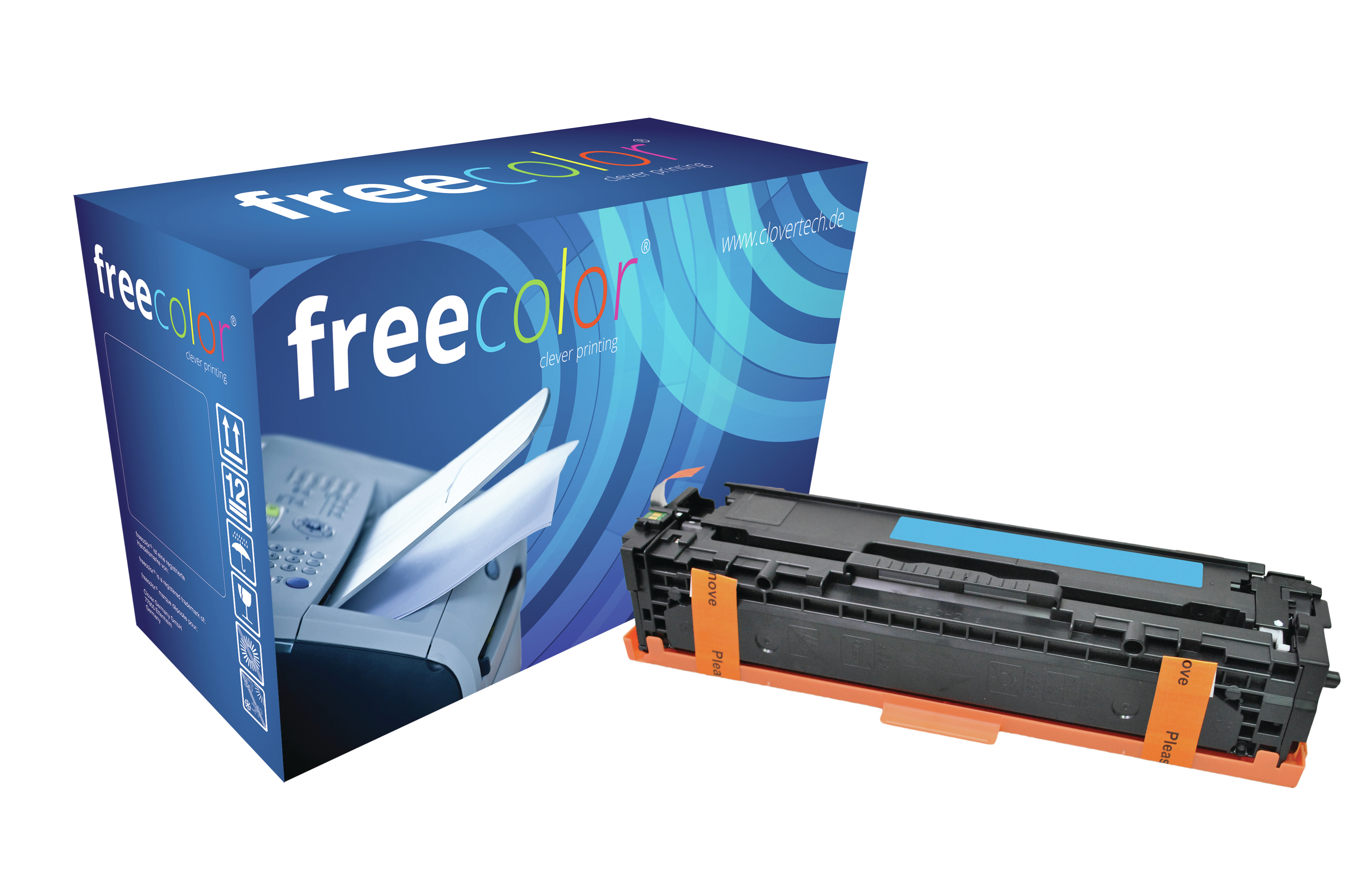 freecolor Cyan - kompatibel - Tonerpatrone (Alternative zu: HP CF211A)