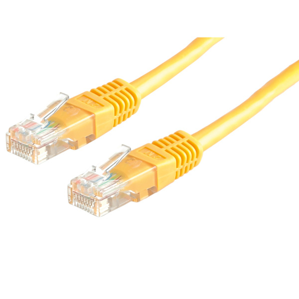 Value UTP Patch Cord Cat.6, yellow 10 m