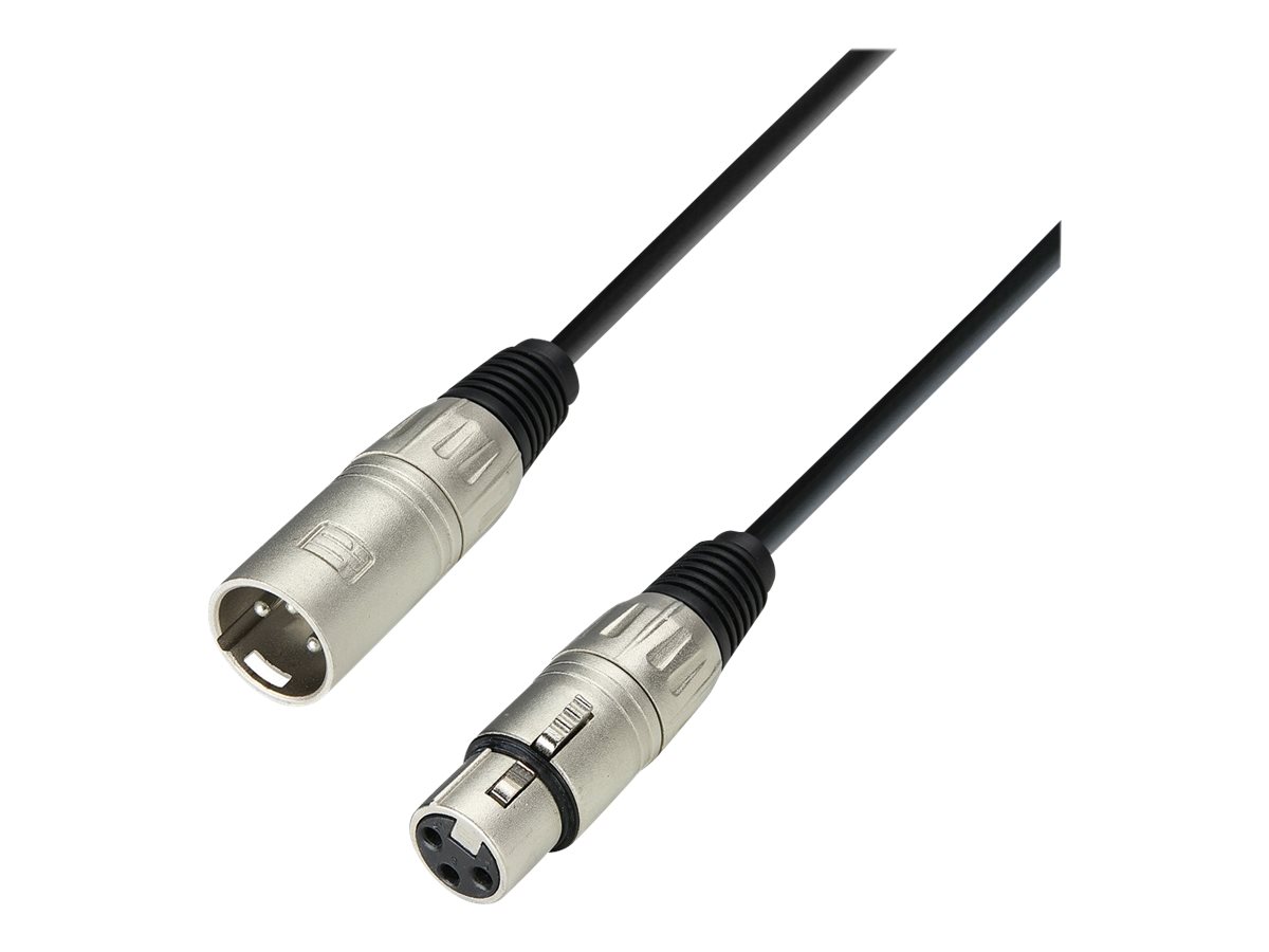 Kindermann Adam Hall 3 Star - Mikrofonkabel - XLR3 weiblich zu XLR3 mnnlich