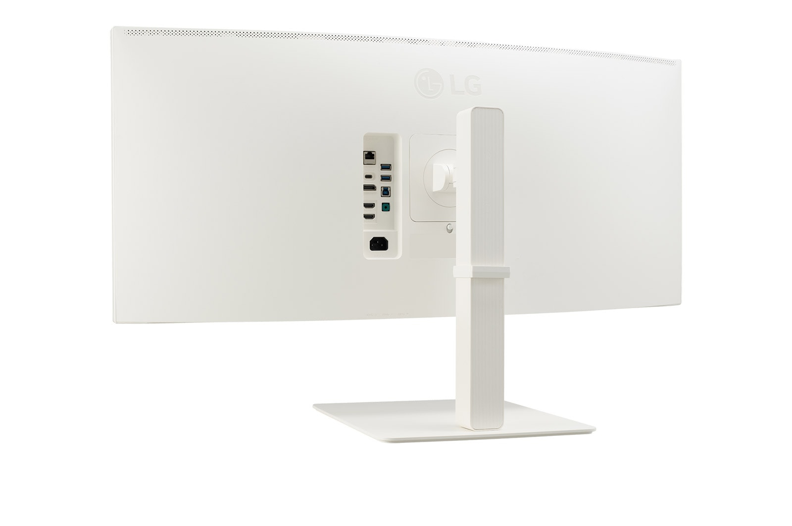 LG 38BR85QC-W computer monitor 96.5 cm (38) 3840 x 1600 pixels UltraWide Quad HD+ LCD White