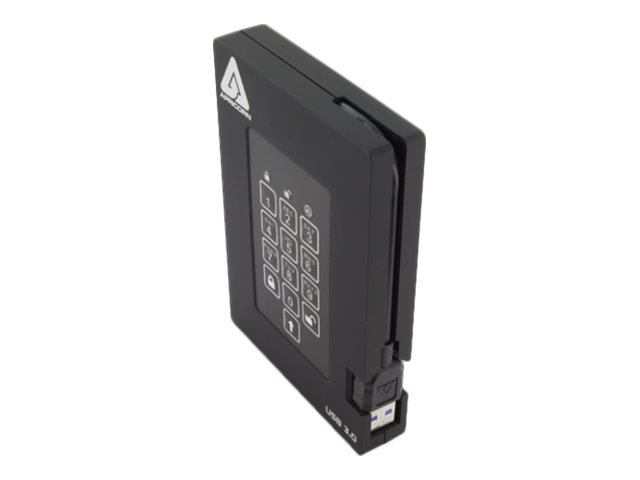 Apricorn Aegis Padlock Fortress A25-3PL256-S2000F - 2 TB SSD - extern (tragbar)