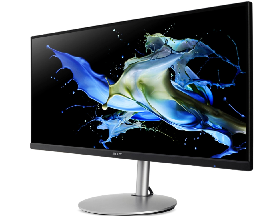 Acer CB342CU Monitor 86,4 cm (34 ) LED-Monitor - UWQHD, IPS, 1ms, HDMI, DisplayPort, USB-C, USB-Hub, RJ45, Lautsprecher [Energieklasse F] (UM.CB2EE.016)